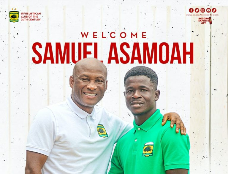Samuel Asamoah joins Kotoko