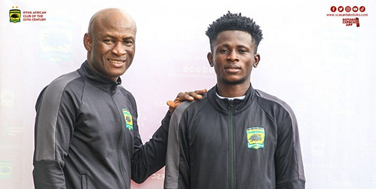 Asante Kotoko sign enterprising youngster Bernard Somuah