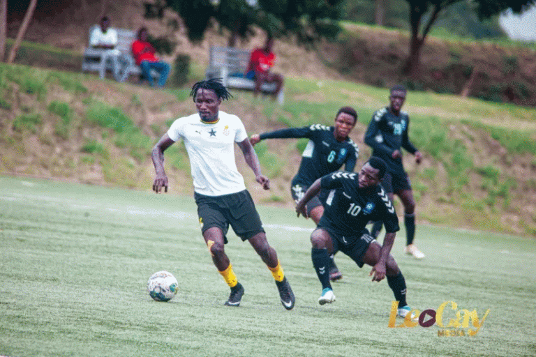 Jonathan Sowah bags brace as Black Galaxies thrash Kotoku Shining Stars in friendly