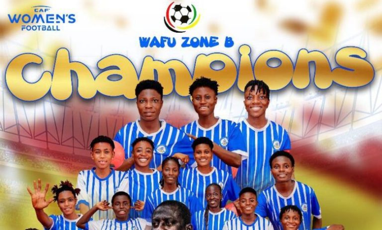 Ampem Darkoa Ladies beat Nigeria’s Delta Queens to win  2023 WAFU Zone B Cup