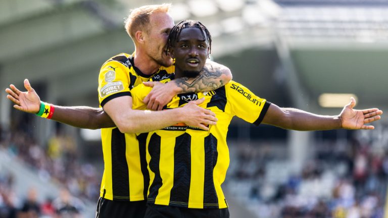Ghanaian attacker Ibrahim Sadiq scores twice in BK Hacken’s win over FK Zalgiris in Europa League qualifier