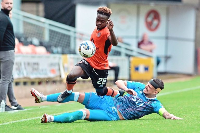 Ghanaian youngster Matthew Anim Cudjoe scores last-minute goal to salvage point for Dundee United