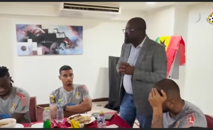VIDEO: “I swear by my life, if any of you decide you won’t play for Ghana, we will still get XI players” – GFA President Kurt Okraku blasts Black Stars ahead of Sudan clash on Thursday