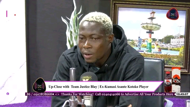 Justice Blay alleges teammates smoked shisha, stole girlfriend and sugar Mummy in explosive Kotoko exit interview
