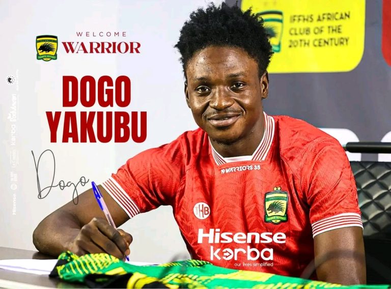 Kotoko signs young striker Dogo Yakubu