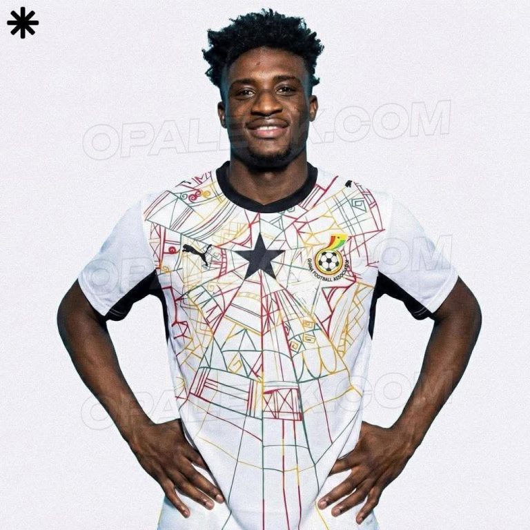 Black Stars new jersey for 2026 FIFA World Cup pops up