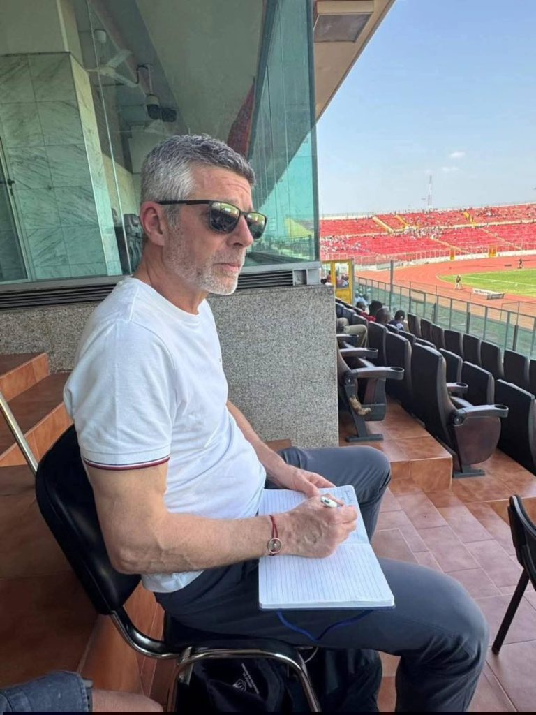 Black Stars New Assistant Coach Alain Ravera Begins Work
