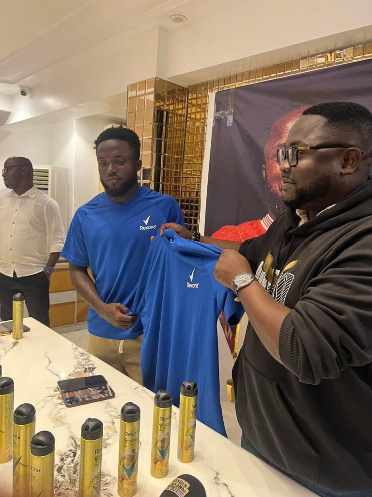 Striker Albert Amoah Secures Brand Ambassadorial Deal with Unilever Ghana