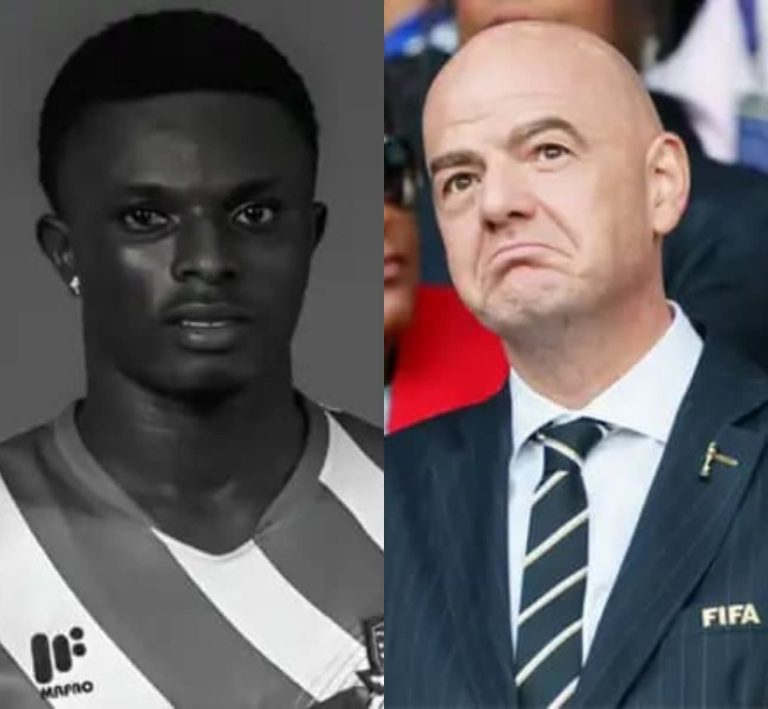 FIFA President pays tribute to Dominic Frimpong