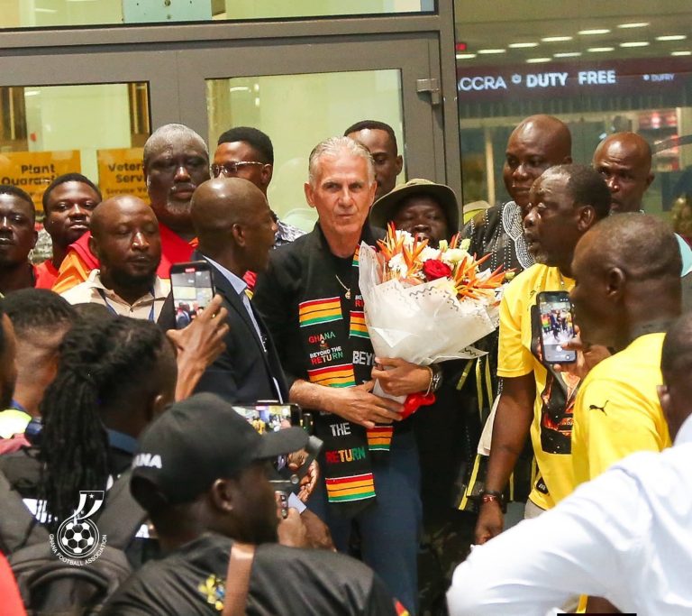 New Black Stars coach lands in Ghana