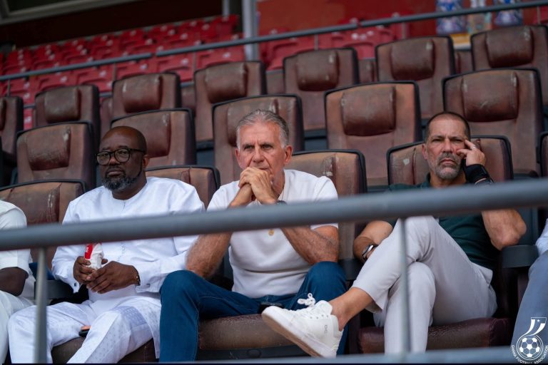 Coach Queiroz starts scouting as he watches Black Galaxies at training