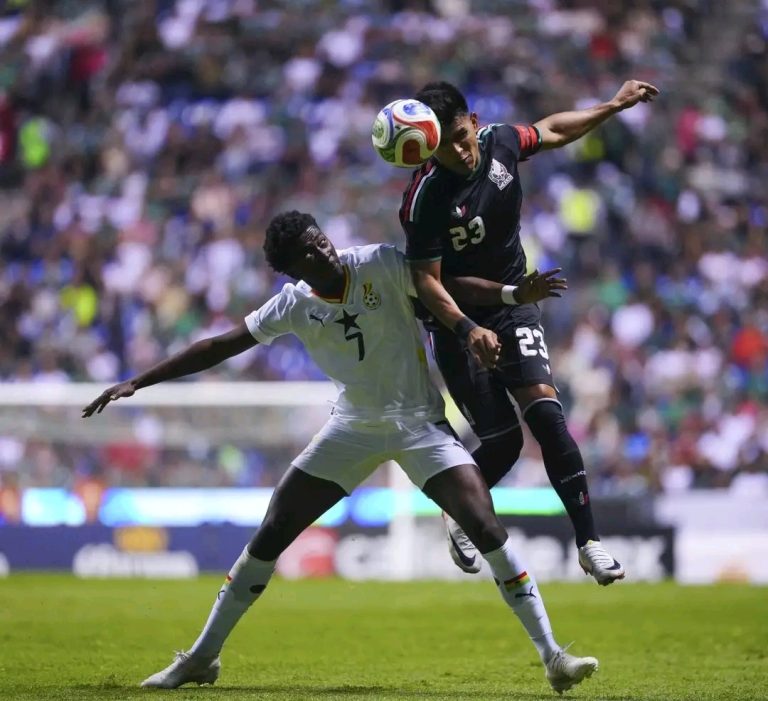 Ghana go down to Mexico in pre-World Cup friendly