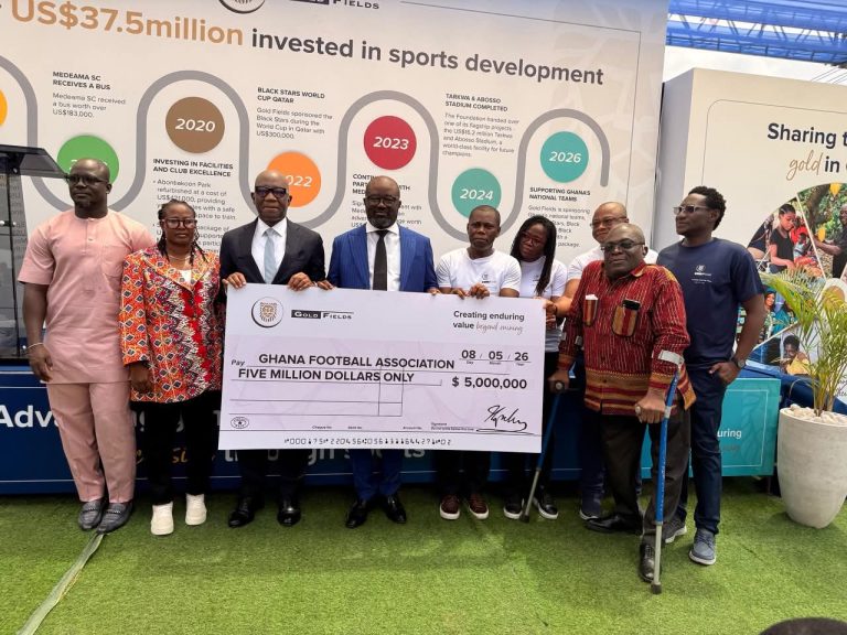 GoldFields Ghana Ltd. signs USD 5 million sponsorship deal with GFA