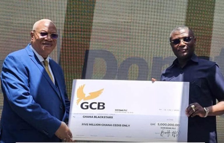Black Stars receive GHS 5 million from GCB Bank ahead of 2026 FIFA World Cup