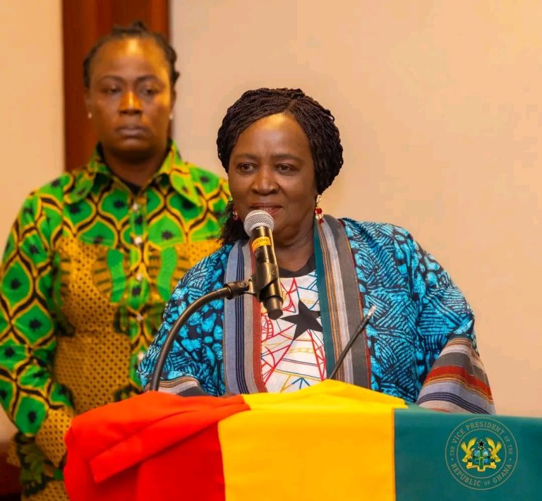 “Play as a team. Ghanaians are rooting for you.” — Vice Prez. Jane Opoku-Agyemang tells Black Stars