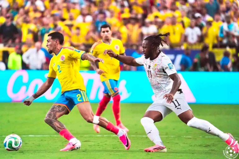 World Cup 2026: Arias strike sends Colombia past toothless Ghana into last 16